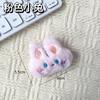 Broche de Peluche de Rana Oso de Dibujos Animados Accesorios Muñeca Japonesa Linda de Dibujos Animados Cuerda para el Cabello de Conejo Pin de Ropa Decoración