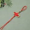 Cuerda para Colgar Nudo de Riqueza de 8 Discos Nudo Chino Borla Flecos Colgante Llavero Empaque Regalo Adorno Colgante DIY Colgante En Stock
