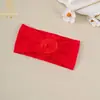 Accesorios Europeos y Americanos Transfronterizos para el Cabello Infantil Diadema Ancha Suave de Color Sólido Protección de la Fontanela Malla para Bebés Diadema para Bebé Flor