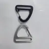 Fabricantes de hebillas D para mascotas suministran directamente hebillas triangulares de aluminio aeronáutico metálico de alta precisión hebillas de tracción para mascotas bolsos