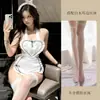 Lencería de Sirvienta Sexy con Forma de Corazón Dulce Estilo Lolita Princesa Delantal Puro Deseo para Mujeres