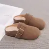 Zapatos Birkenstock de suela blanda para mujer, pantuflas de suela gruesa para usar al aire libre, nuevo modelo primavera-verano 2026, mules Birkenstock cerrados sin cordones