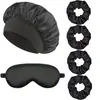 Set Combinado de Rizador sin Calor para Personas Perezosas, Herramienta Mágica para Rizos Transfronteriza, Funda de Almohada, Antifaz, Gorro de Dormir, Combinación de Antifaz, Dropshipping