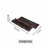 Sashimi decoração sushi decoração vintage bambu cerca de bambu Japonês de bambu de seda tecida decoração japonesa e coreana cerca placa de decoração