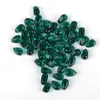 Venda por atacado 9 * 6mm gota de água de vidro pingente pingente diy handmade checo vidro antigo acessórios de cabelo material