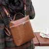Comercio Exterior Transfronterizo Bolsos de Mujer de Gama Alta 2025 Nuevo de Moda Tendencia Mochila Multiusos Bolso Cruzado Versátil Elegante