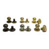 Suministro puntual piezas de cobre para coche cobre puro cabeza de monje corredera de cajón DIY equipaje de cuero cuero cabeza redonda clavo de pezón de cobre puro