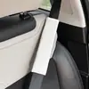 Protector de Hombro para Cinturón de Seguridad de Coche Algodón y Lino Protector de Hombro Simple para Coche para Niños Cubierta Protectora Antidesgaste y Antiestrangulamiento para Cinturón de Seguridad de Coche