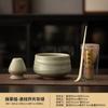 Terno tradicional japonês Matcha Batedor de ovos Matcha Colher Matcha Tigela Matcha Baiben Li Terno de cerimônia Matcha feito à mão