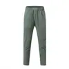 Calça Masculina 2026 Nova Verão Outdoor Secagem Rápida Seda de Gelo Casual Elástica Respirável Absorvente de Suor Esportiva Corrida Longa