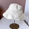 Chapéu Fashion de Gaze Leve Plissada Artística Super Fada Faz o Rosto Parecer Menor Chapéu de Pescador Feminino Outono Cor Sólida Versátil Proteção Solar Chapéu Bucket