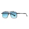 2026 Nuevas Gafas de Sol Cuadradas de Metal para Hombre Anti-UV Transfronterizas Europeas y Americanas Gafas de Sol de Moda de Gama Alta