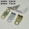 Código de Esquina de Hierro Ángulo de Hierro Poroso Tablero Mesa y Silla Armario Gabinete Conector Fijo Pequeño Hierro Galvanizado Ángulo Recto Grande Sujeción