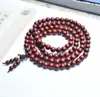 Pulsera de Sándalo Rojo de Material Natural Viejo para Hombre Llena de Cuentas de Buda Venus Chenxiang Madera Jin Sinan Wen Jugar Pulsera para Mujer 108