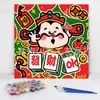 20*20 Pintura al Óleo Digital de Dibujos Animados de Anime Pintura Decorativa DIY para Colorear Hecha a Mano para Niños Stock Listo Pintura al Óleo Digital al por Mayor