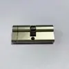 Venta directa del fabricante: Cilindro de cerradura universal de cobre Y-70MM para puertas interiores de madera con ranura de fácil rotura. Venta al por mayor de accesorios modernos para cerraduras