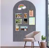 Adesivos de Parede de Feltro Ins Estilo Escandinavo Quadro de Feltro Autoadesivo Exposição de Trabalhos de Jardim de Infância Quadro de Cortiça Parede de Fotos Quadro de Avisos