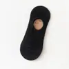 Calcetines para Hombre Primavera y Verano Nuevos Color Sólido Casual Cortos Bajos Calcetines Invisibles para Hombre