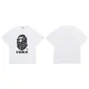 Suministro Transfronterizo a Largo Plazo y Venta al por Mayor de Camisetas de Manga Corta de Marca de Moda Cabeza de Mono 240g Tiburón