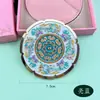 Fabricante Espejo de Mano Pequeño Fresco Espejo de Maquillaje Celebridad de Internet Panda Souvenir Cultural y Creativo de Xi'an Artesanías de Viaje Venta al por Mayor