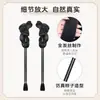 Moño de estilo antiguo para Hanfu, lindo accesorio para el cabello para mujeres, pinza para el cabello y relleno de moño versátiles y fáciles de usar para disfraces antiguos