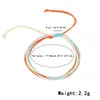 Joyería Popular Transfronteriza, Pulseras de Hilo de Cera Coloridas, Pulseras de Amistad para Pareja Tejidas a Mano, Se Pueden Hacer en un Set