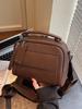 Bolso Pequeño Retro Transfronterizo para Mujer Otoño e Invierno 2025 Nuevo Diseño de Nicho Bolso Cruzado de Correa Ancha Versión Coreana Popular Bolso Cuadrado Pequeño