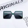 Gafas de Sol Coreanas Ins para Niños Verano Protección Solar Exterior Gafas Niñas Moda Calle Forma Cóncava Gafas de Sol
