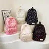 Conjunto de bolsa de três peças novo transfronteiriço mochila feminina para estudante universitária mochila de grande capacidade mochila casual de viagem versátil e moderna bolsa de ombro dupla