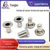 Olhal de Aço Inoxidável para Furo Cego 3.8*8.1*8 para Contatos de Interruptor de Copo Térmico, Pregos de Olhal 316 Processamento Personalizado, Niquelado