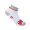 Calcetines de tubo medio para hombre, calcetines deportivos de primavera y verano, absorbentes del sudor, desodorantes, calcetines cortos, calcetines deportivos casuales de rayas con colores a juego.