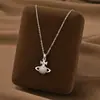 Comercio Exterior de Amazon Venta Caliente Collar de Acero de Titanio Temperamento Femenino Circonita Microincrustada Personalidad Cadena para Clavícula de Alto Sentido Colección Joyería