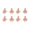Acessórios para Joias de Liga DIY Pingente Estrela do Norte Pulseira Chaveiro Colar Pingente Decorativo L351