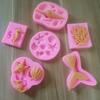 Moldes para Decoración de Pasteles Serie Marina Conchas, Caracolas, Corales y Otras Formas Fondant Chocolate Silicona Líquida