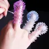 Fundas para Dedos de Cristal con Pinchos, Productos Novedosos para Adultos, Disponibles para Venta al por Mayor y Dropshipping