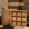 2026 Caja de Empaque para Pasteles de Luna de Mediados de Otoño Caja de Regalo Estilo Nuevo Bolso Estilo Cantonés 6 Piezas Rejilla de 9 Ranuras Empaque para Pasteles de Nueve Yemas de Huevo