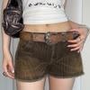 Cinturón Retro de Alta Gama para Mujer para Ir al Trabajo Estilo Coreano Repujado Versátil Cintura Jeans con Accesorios de Cinturón Personalizados de Nicho