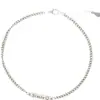 Pulsera Sencilla para Nariz Japonesa y Coreana para Mujer Chapada en Plata 925 Tendencia Ins Versión con Letras Sencillas Pulsera Personalizada para Estudiante