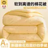 Colcha de inverno de algodão de Xinjiang, espessa e quente, adequada para primavera e outono, colcha fresca para dormitório estudantil no verão, universal para todas as estações