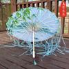 Novo Estilo Chinês Guarda-chuva de Seda Antigo Borla Fita Dinastia Han Sessão de Fotos Acessórios de Guarda-chuva de Papel de Óleo Feminino Clássico Qipao Guarda-chuva para Fotografia