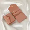 Estojo de Joias Estilo Transfronteiriço Bolsa de Joias Portátil Multifuncional Bolsa de Mão para Acessórios Anel Joias Bolsa de Armazenamento para Cosméticos