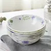Tangshan Porcelana de Hueso Hogar Tazón de 6 pulgadas Tazón para Arroz Tazón Cerámico para el Hogar Tazón para Sopa Tazón Abierto Tazón Cónico para Arroz y Fideos