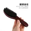 Venta Directa de Fábrica Madera de Haya Mango Largo Cerdas de Jabalí Nylon Mixto Aceite para Barba Cepillo para la Cabeza Limpieza Cuidado para Hombres Alisado del Cabello Cepillo para el Cabello