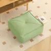 Asiento Tatami de Moda, Cojín Cuadrado, Cojín de Piso, Sofá Perezoso, Sofá de Sala de Estar, Taburete Reposapiés