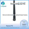 Haste de suporte em forma de haste de plástico PVC direta da fábrica redonda haste de suporte de plástico sólido brinquedos infantis para casa