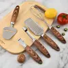 Utensilios de Cocina de Acero Inoxidable Juego de 5 Piezas para el Hogar Batidor de Huevos con Tapa Rallador de Queso Rallador de Núcleos Madera