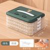 Caja para albóndigas portátil de gran capacidad para el hogar, multicapa, con temporizador, para almacenar alimentos congelados rápidamente, para refrigerador