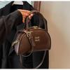 Bolso para Mujer de Alta Gama con Sentido Nuevo Retro Portátil Tipo Concha Explosiones Transfronterizas Maillard Casual Hombro Cruzado