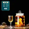 Garrafa de vidro para vinho com torneira 4 Jin 6 Jin 20 Jin jarro de vinho espessado jarro de vinho doméstico selado garrafa de vinho ginseng