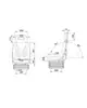 Asiento cargador tractor montacargas montacargas rodillo miniexcavadora barredora asiento llana